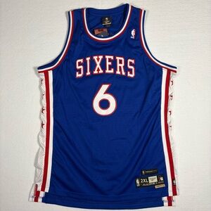 Vintage Men’s Julius Erving Philadelphia 76ers Reebok Jersey Size 2XL #T0055